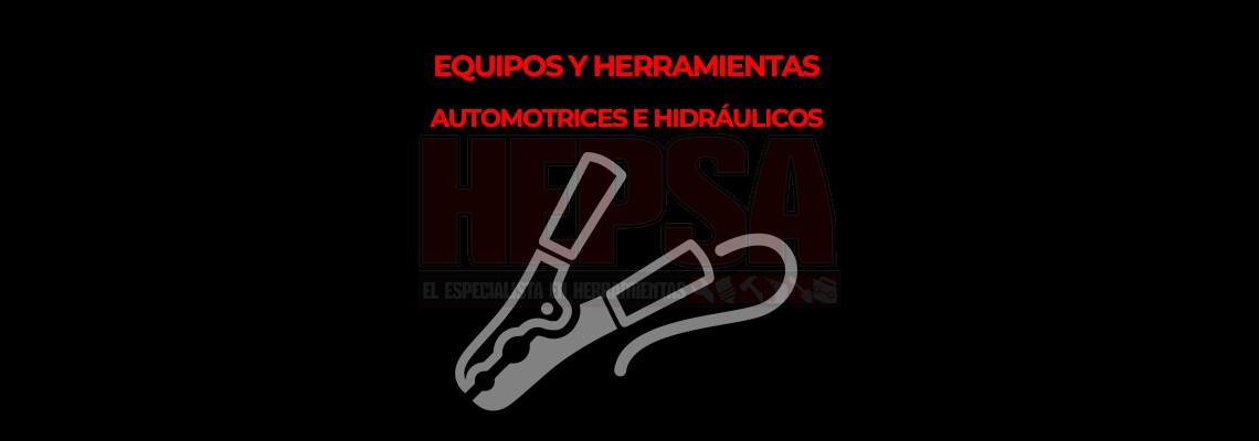 EQUIPOS Y HERRAMIENTAS AUTOMOTRICES E HIDRÁULICOS